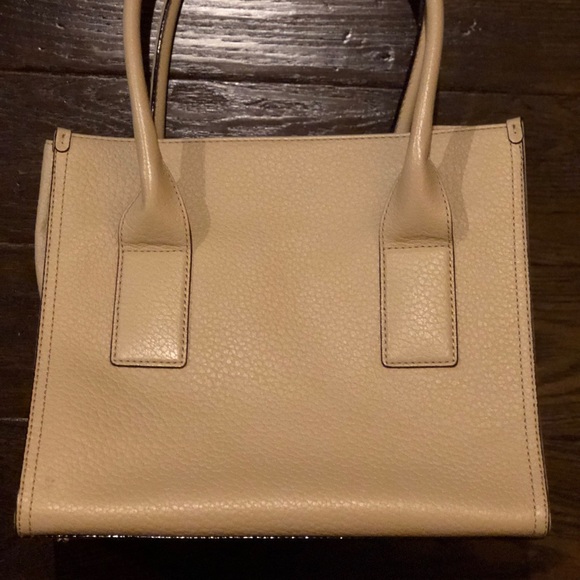 Kate Spade Cream Leather Tassel Tote - Picture 4 of 5